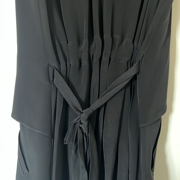 Emporio Armani Silk Trench Vest - Picture 6 of 9